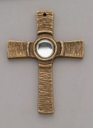 142096 - Kreuz mit klarem Stein