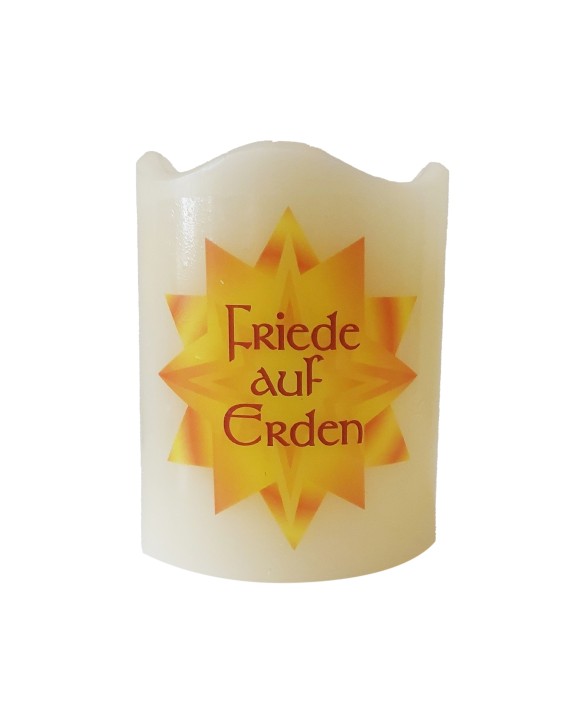 31 626 LED - Licht "Friede auf Erden - Stern"